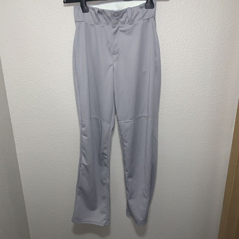 Alleson Athletic Men’s Baseball Pants Size S Gray